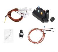 Zeroupshop Kit di accensione 67533, per Weber per griglia a gas Genesis II 400 Series E-435 S-435 E-430, include elettrodo a filo interruttore modulo