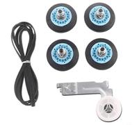Zeroupshop Kit di manutenzione per asciugatrice DC97-16782A DC93-00634A 6602-001655 per Samsung per Kenmore Noise Tumble Fix