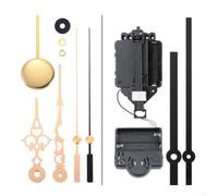 Zeroupshop Kit di movimento per orologio a pendolo fai da te con melodia orologio da parete accessori musica pulsante impostazione tempo per la decorazione domestica lunghezza albero 17 mm