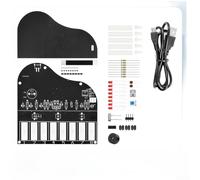 Zeroupshop Kit di saldatura per pianoforte elettronico che supporta l'apprendimento basato sul curriculum dell'elettronica elettrica e del suono (B)