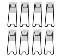 Zeroupshop Kit di supporto per cornici fotografiche con toppe trasparenti per cornici da 15-26 cm, stile minimalista per la decorazione della casa, installazione rapida senza fori, supporto stabile