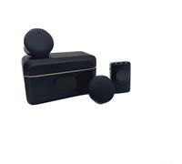 Zeroupshop Kit microfono wireless portatile con pickup omnidirezionale e riduzione del rumore, compatibile con Insta360 X5 e Insta360 GO con custodia di ricarica e doppio microfono