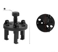 Zeroupshop Kit professionale per la rimozione dei cuscinetti della frizione e del compressore AC, estrattore regolabile in lega da 15-55 mm, per stili triangolari e circolari, chiave per aria
