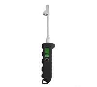 Zeroupshop Manometro digitale per pneumatici, 0-200 psi, con display LCD retroilluminato e torcia, tester dell'aria a doppia testa per auto, camion, moto, camper, ABS e costruzione in metallo