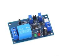 Zeroupshop Modulo relè sensibile alla luce da 12 V con timer di ritardo regolabile 1-200s, interruttore fotosensore di controllo del carico 10 A per illuminazione a LED DC 5 V/12 V/24 V lampione