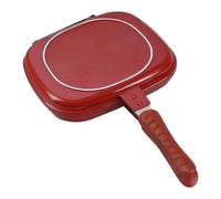 zeroupshop Padella Girafrittata 28cm Design Reversibile | per superficie antiaderente al rame, cottura veloce, per ideale per frittate e pancake, 28cm diametro