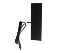 Zeroupshop Pannello solare impermeabile in silicone monocristallino per esterni con pellicola in PET, mini caricatore USB senza batteria integrata, adatto per auricolari, piccole luci e fotocamere