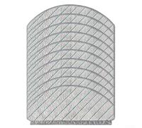 Zeroupshop Panni per mocio in microfibra lavabili e riutilizzabili, compatibili con Bosch Spotless Series BCRD1W BCRC1W e Spotless Advanced BCRD2W BCRC2W, per aspirapolvere domestico, pavimenti