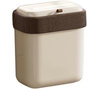 Zeroupshop Pattumiera a Muro, 9L, Coperchio Touch, Capacità | Sigillo Anti-Odore, Design Salvaspazio, , ABS+TPE+PET, Cucina, Bagno