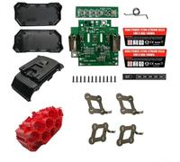 Zeroupshop per BAT618 18V Batteria Custodia in Plastica con Circuito PCB, 10x21700 Li-ion Cell Holder Shell Box per Bosch Power Tool Battery Pack Riparazione Assemblaggio