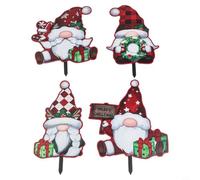 zeroupshop per decorazione Esterna Metallo Intemperie Natale per decorazione