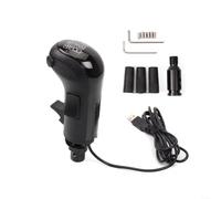 Zeroupshop Pomello del cambio USB High Low Gear, per una guida confortevole, funziona con Logitech G25/G27/G29/G920/G923 e per Thrustmaster TH8A, per ETS2 e per ATS Truck Simulation su PC