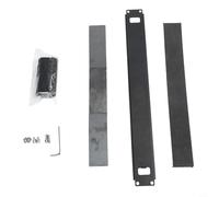 Zeroupshop Portautensili magnetico per sistema di cassetta degli attrezzi, espansione in metallo con morsetti per guide angolari, archiviazione sicura per chiavi, cacciaviti, pinze, nero