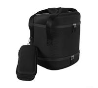 zeroupshop Premium EVA Storage Bag per JBL 2, salvaguarda apparecchiature audio con supporto microfono, Nero