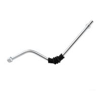 zeroupshop Punta a vapore per macchina da caffè espresso per Gaggia Brera e per saeco per royal, kit di aggiornamento con gomito in gomma e ugello a foro singolo per cappuccino 17 cm (3 fori)