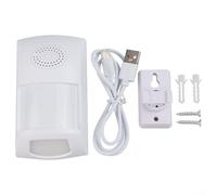 Zeroupshop Rivelatore di Movimento PIR WiFi Con 110DB Allarme Luce Suona Anti Pet Tecnologia Sensore Infrarosso Sicurezza Domestica Telecomando