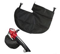 Zeroupshop Sacchetto di raccolta sottovuoto resistente agli strappi con comoda cerniera, adatto per Einhell GE-CL 36 Li E-Solo e per Gardenic Hof 3000W, accessorio di ricambio nero