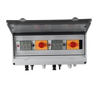 Zeroupshop scatola solare di combinatore 1000V con 2 input e 2 uscite per la matrice di PV che si combina con il materiale del PVC e la valutazione impermeabile IP65