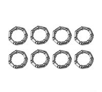 Zeroupshop Set completo di 8 cuscinetti per bicicletta e movimento centrale, compatibili con mountain bike e bici da corsa (NO7)