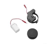 Zeroupshop Set da 3 pezzi con sensore automatico per WC, dispositivo di lavaggio a infrarossi a mani libere per serbatoi standard, accessorio di aggiornamento per bagno a risparmio idrico con scatola