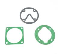 Zeroupshop Set di guarnizioni e rondelle per valvole del compressore d'aria 3 in 1 per basi della testata del cilindro, kit di guarnizioni in plastica compatibili con tipo 51/65/80/90/95, 3 pezzi
