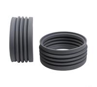 Zeroupshop Soffietto in silicone grigio, per macchina da caffè 9155, dose singola per accessorio tramoggia, riduce al minimo la ritenzione del terreno, compatibile con smerigliatrici Dose Control Pro