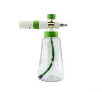 Zeroupshop Spruzzatore in schiuma da 1 litro per lavaggio auto, lancia schiuma ad alta pressione con rotazione a 360° e ugello regolabile, dispenser di sapone per pulizia automatica (arancione