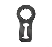 Zeroupshop Staffa di bloccaggio per cric ad alta sollevamento, dispositivo anti-allentamento in metallo per martinetti agricoli, strumento di salvataggio fuoristrada 123 x 15 mm, nero