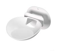 Zeroupshop Supporto da parete per Echo Dot Max - Supporto compatto in ABS con organizer per cavi per una configurazione ordinata (bianco)