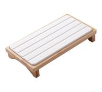 Zeroupshop Tappetino di drenaggio per lavello da cucina, nucleo di terra di | Si adatta perfettamente ai lavelli e ai vani da cucina, dimensioni compatte da 23 cm, ideale per articoli da toeletta e