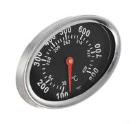zeroupshop Termometro Grill per weber Q2000 Accurato Metallo Termometro | Termometro per preciso, installazione per facile, misura per calore interno, evita cibi crudi, controllo totale