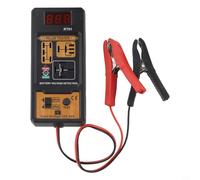 Zeroupshop Tester relè 12 V/24 V con display LCD digitale, analizzatore di batteria a 4/5 pin per auto, camion, strumento diagnostico elettrico portatile con clip ad ALLIGATOR
