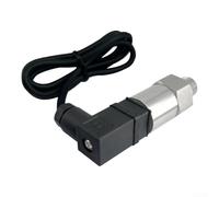 Zeroupshop Trasmettitore del sensore di pressione 4-20mA, manometro industriale dell'acqua dell'olio del filo G1/4, acciaio inossidabile IP68, 8-32V DC, da -20 a 80 ° C, ≤2ms per la risposta per i