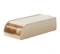 Zeroupshop Vassoio da cucina in plastica ventilato per uova, 33 cm | plastica ABS + PET resistente, materiale per uso alimentare, protegge le uova dalle crepe, finitura bianca, facile da pulire