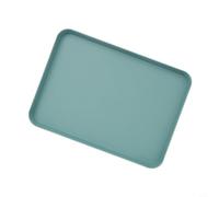 Zeroupshop Vassoio da Servizio, Bordi Alzati, Base Antiscivolo | Design Nordico Minimalista , Plastica PP Indistruttibile, Frutta Dolci Colazione a Tè