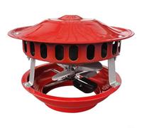 Zeroupshop Ventilatore per canna fumaria da 40 W, struttura con anima in rame, per un'estrazione silenziosa del fumo, compatibile con stufe a legna, camini, bracieri, forni e caldaie, per una facile