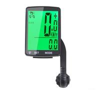 Zeroupshop Wireless Bike Computer Display LCD Digitale Bicicletta Tachimetro Multi-Funzione Contachilometri Per Mountain Road Biciclette Pieghevoli Con Funzione Auto Wake-Up