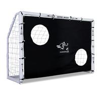 ZERRO Porte da calcio per bambini Portatile Allenamento di Calcio Bambini e Adulti Robusta e Durevole porta calcio giardino per il giardino 180x60x120cm,Bianco