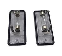 ZERTRAN Sostituzione per Lente Lampada Luce Targa Sinistra/Destra 8E0 807 430A/B / 8E0807430A/B AUDI/A6L A4 B7,se applicabile