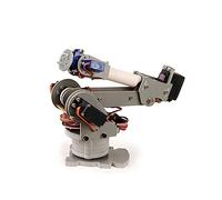 ZERVA Braccio robotico industriale in modello 6DOF braccio robotico, for insegnamento ed esperimento Braccio robotico desktop a 6 assi (Size : Full set)