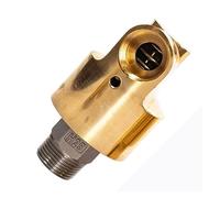 ZERVA HD25 DN25 Giunto Rotante da 1 Pollice, 360 Giunto Rotante Acqua Aria Olio Giunto Girevole Connettore Universale Unione di Rotazione in Ottone (Color : Right Thread, Size : 1 inch)