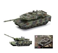 ZesGlyxyr 1/72 Scale Quick Build Leopard 2A7 Military Tank Model Modello Giocattolo con Blocchi da Costruzione per Carri Armati 2A7 Main Battle Tank Building Model