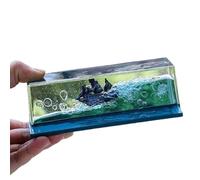 ZEshops Nave fantasma Nave Perla Nave in Una Bottiglia Liquido Liquido Drift Bottiglia Soggiorno Decorazione Acrilico Regalo Galleggiante Barca Home Decor