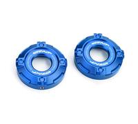 ZESIDIMO Per CF &MOTO 450MT MT 450 450MT 2024 2025 Accessori Moto Tre Stelle Copertura Colonna Copertura Antiurto Forcelle Anteriori Trim Tappo Decorativa (Blu)