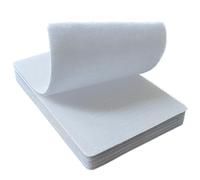 ZESION Strisce adesive in nylon resistente con velcro, 10,2 x 15,2 cm, ottima presa, non adesivo, nastro ad incastro, per cucito, artigianato, fai da te, strisce adesive da parete, 6 set, colore: