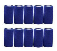 ZESLIV 10 Rotoli benda elastica coesiva, Fasciature Benda Elastica Bendaggio, Benda Elastica per Fasciatura, Autoadesiva Bende, garza autoadesiva