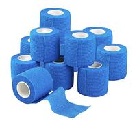 ZESLIV 10 Rotoli benda elastica coesiva, Fasciature Benda Elastica Bendaggio, Benda Elastica per Fasciatura, Autoadesiva Bende, garza autoadesiva