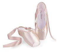 ZESLIV Donna Scarpe da Danza Classica, Scarpe da Danza Bambina, Scarpette da Balletto Pointe, Scarpette da Ginnastica