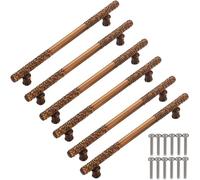 ZESLIV Maniglie antiche per mobili, 6 pezzi, distanza tra i fori 192 mm, maniglie per cassetti, armadi, scarpiere, comodini