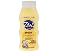 Zest Body Wash Enriched with Coconut Milk, Invigorating Scent, Hydrating Body Soap - Suitable for All Skin Types - Coconut Milk and Mango - 532 ml